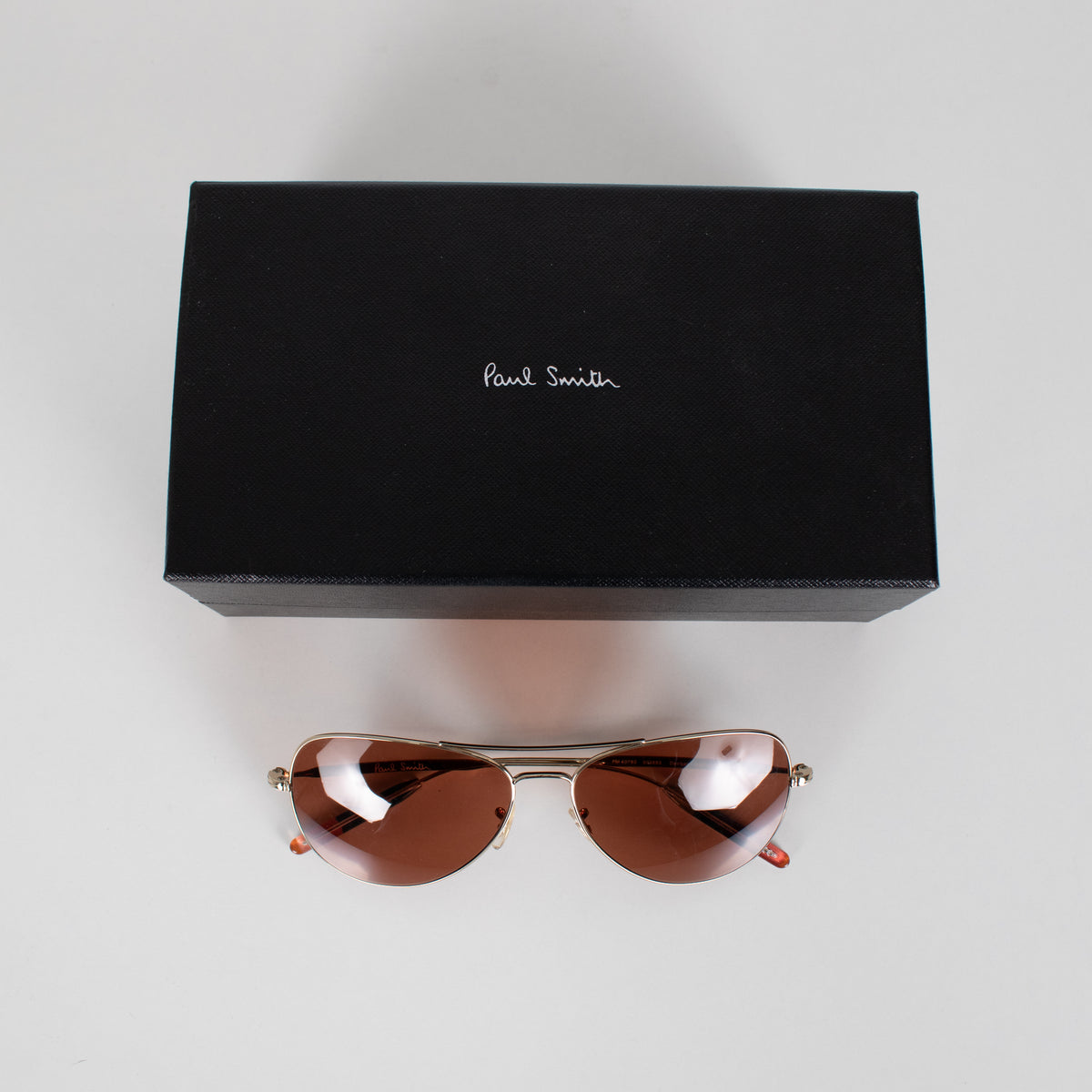 Paul Smith Davison Brown Orange Sunglasses