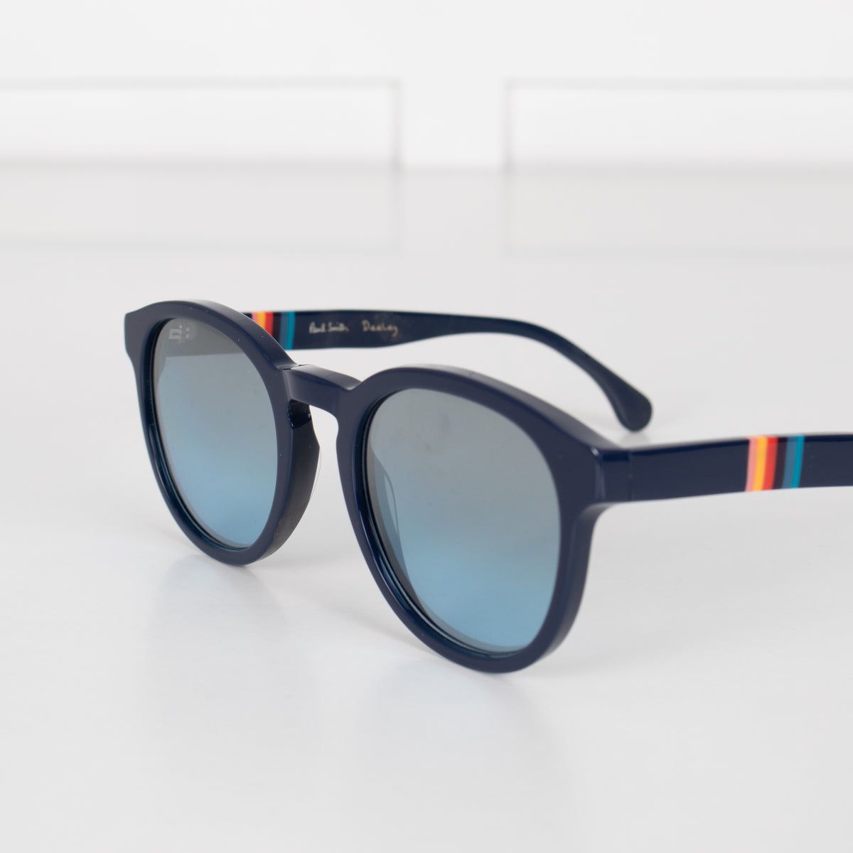 Paul Smith Deeley Blue Mirrored Sunglasses