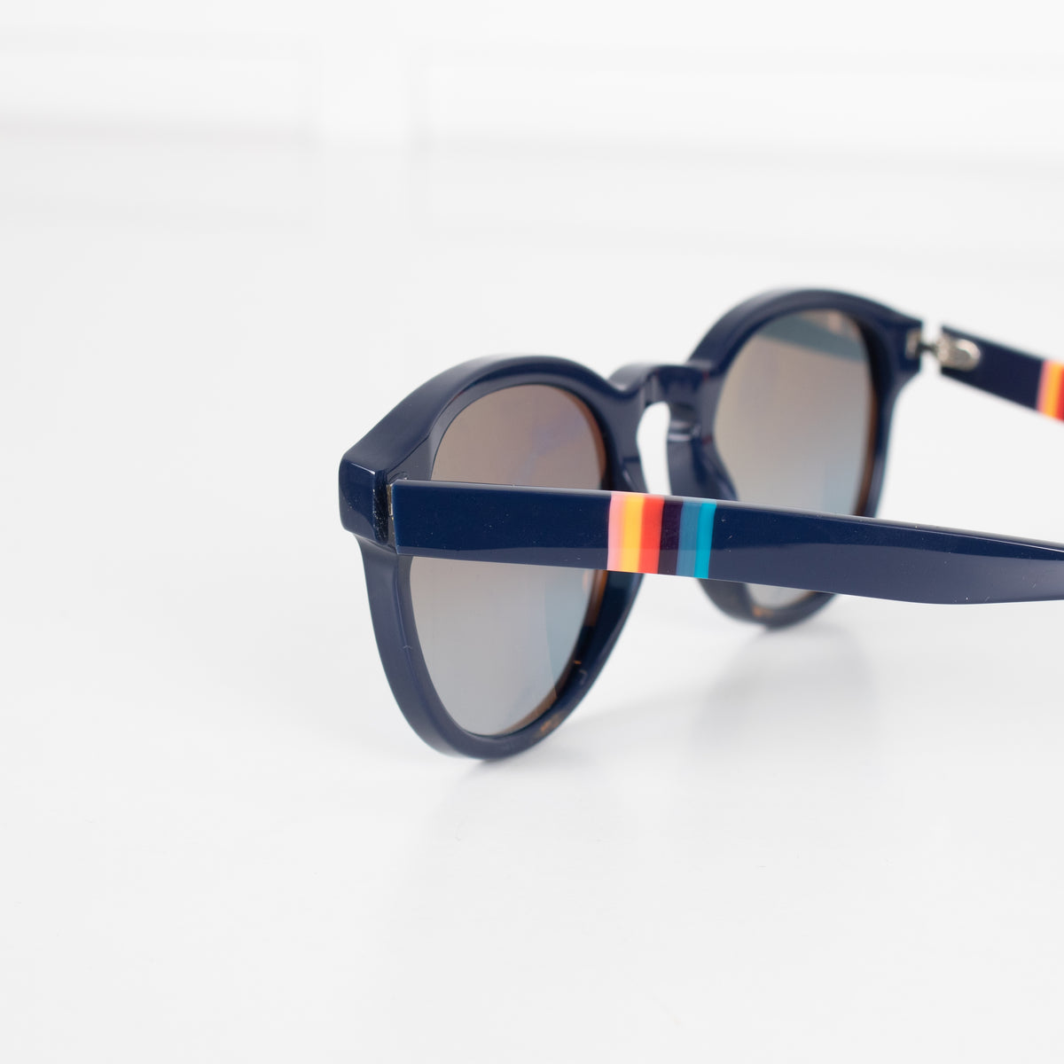 Paul Smith Deeley Blue Mirrored Sunglasses