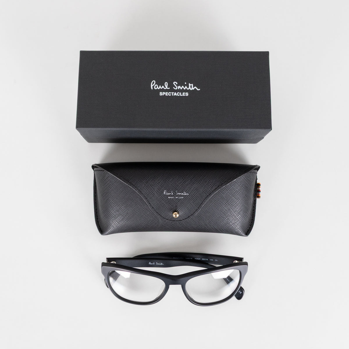 Paul Smith Matte Black Hoban Opticals