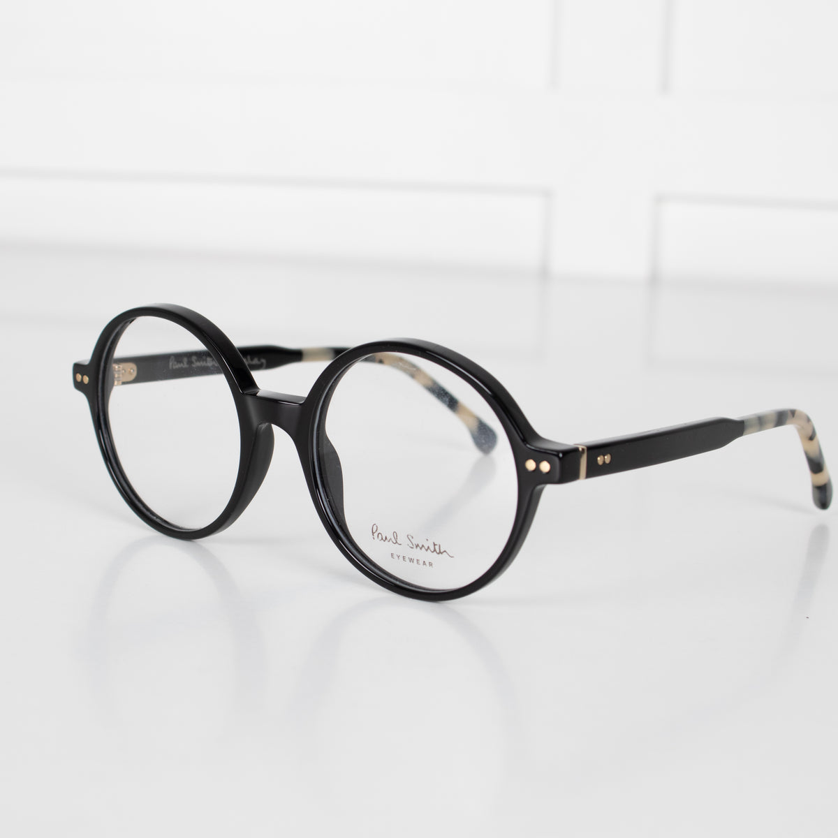 Paul Smith Black Round Finlay Opticals
