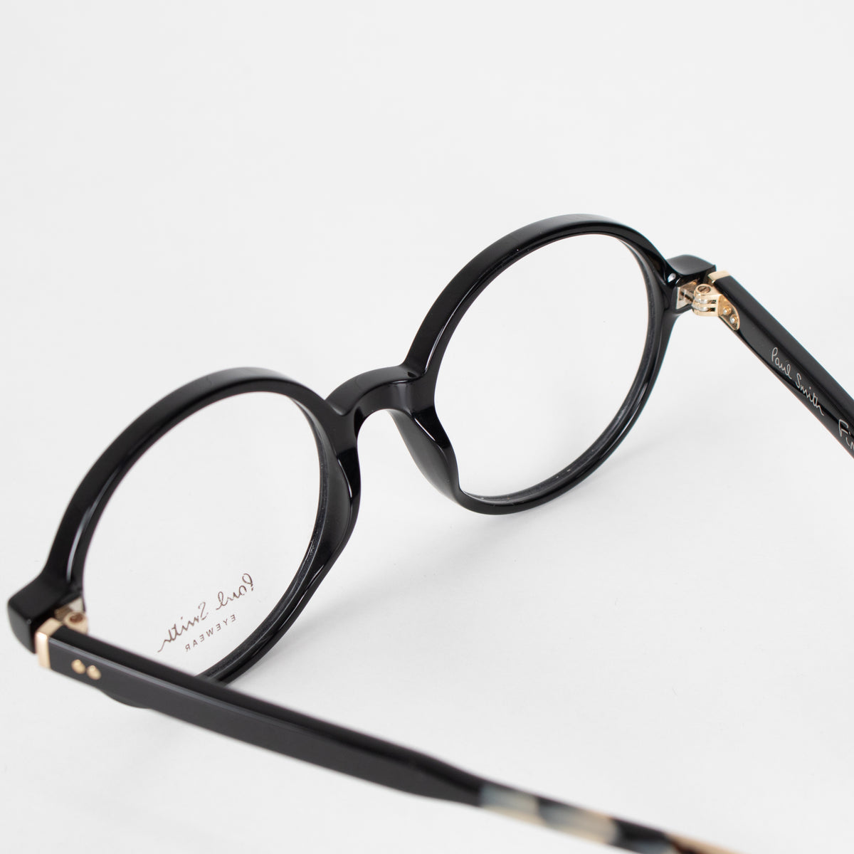 Paul Smith Black Round Finlay Opticals