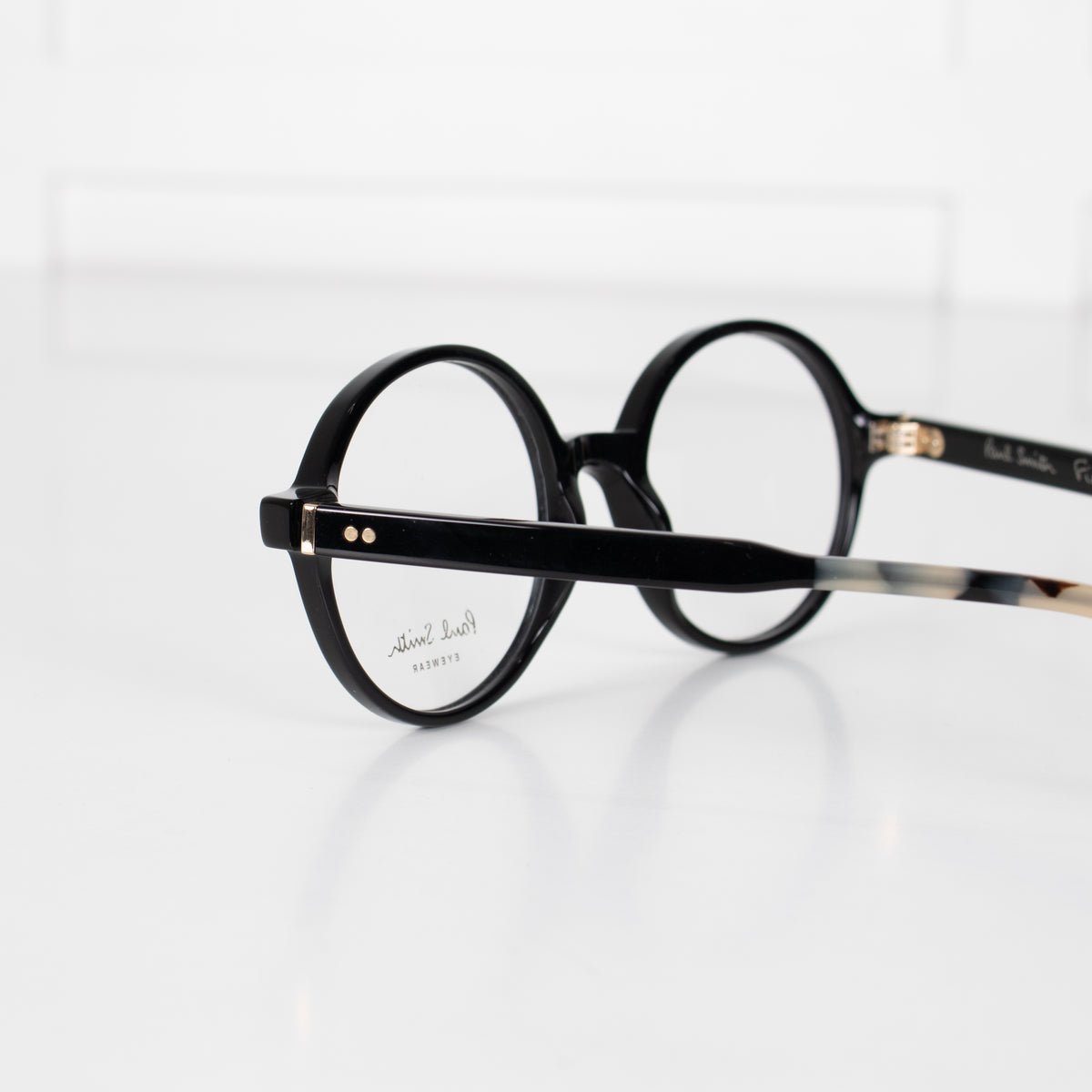 Paul Smith Black Round Finlay Opticals
