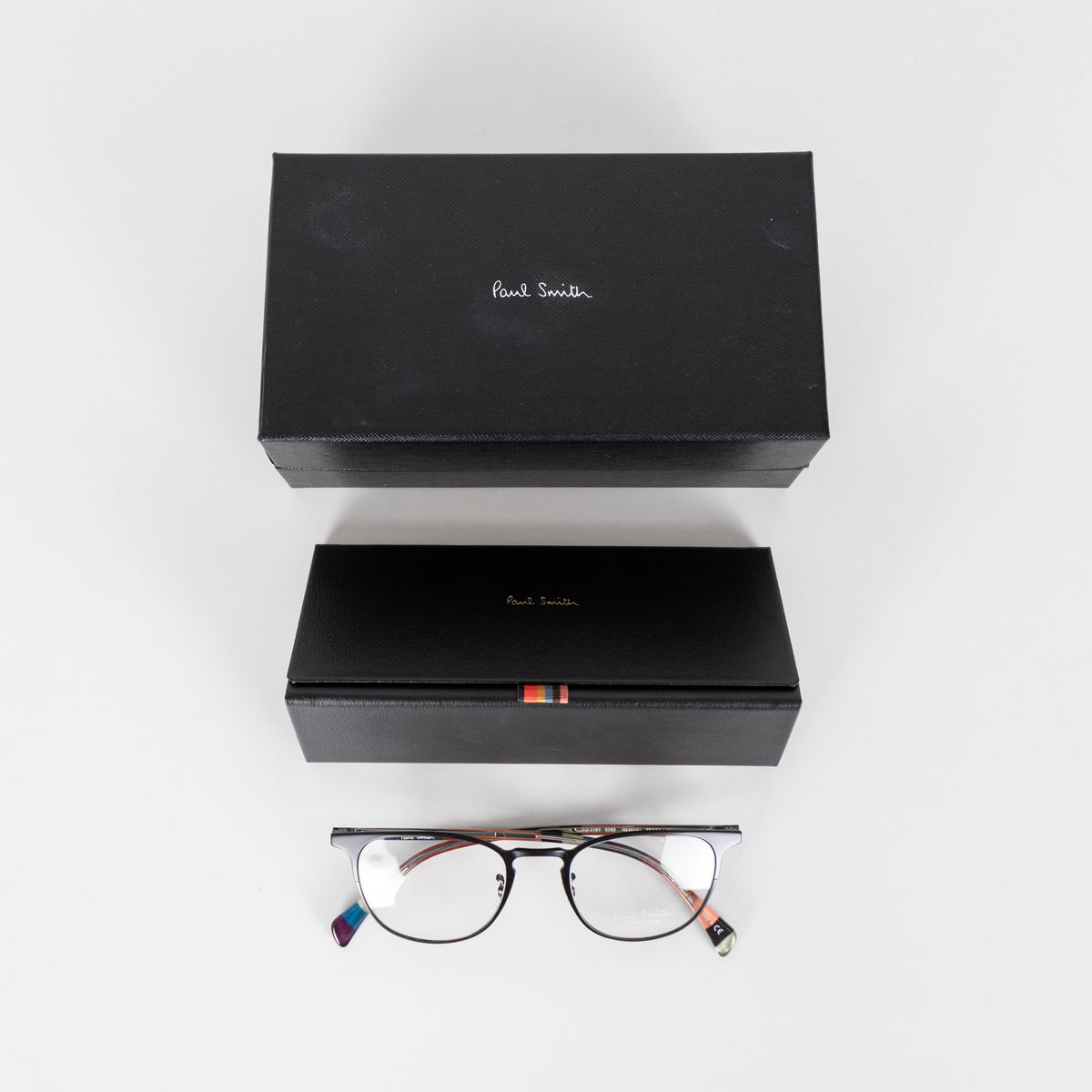 Paul Smith Black Hawksey Metal Frame Opticals