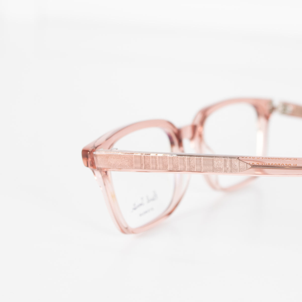 Paul Smith Pink Clear Frame Adelaide Opticals