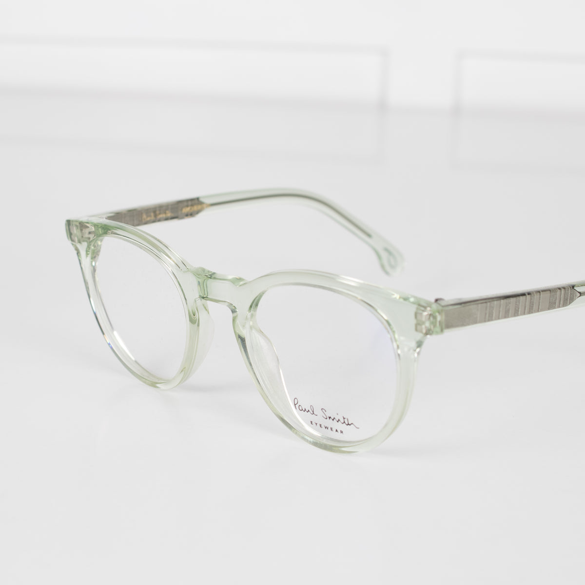 Paul Smith Archer Clear/Green Frame Opticals