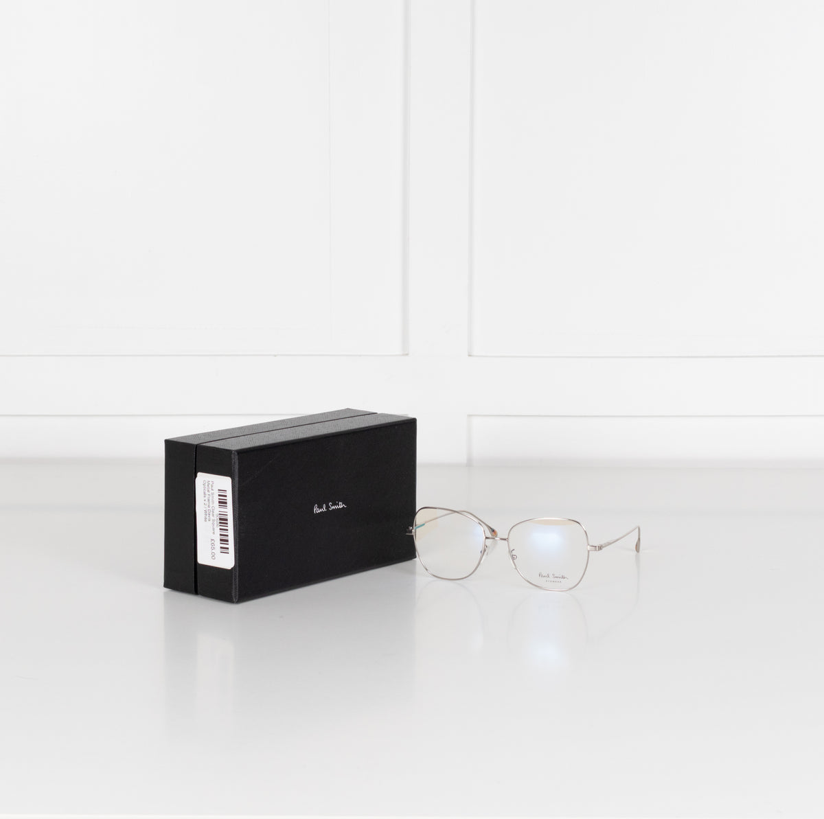 Paul Smith Clear Square Metal Frame Davis Opticals