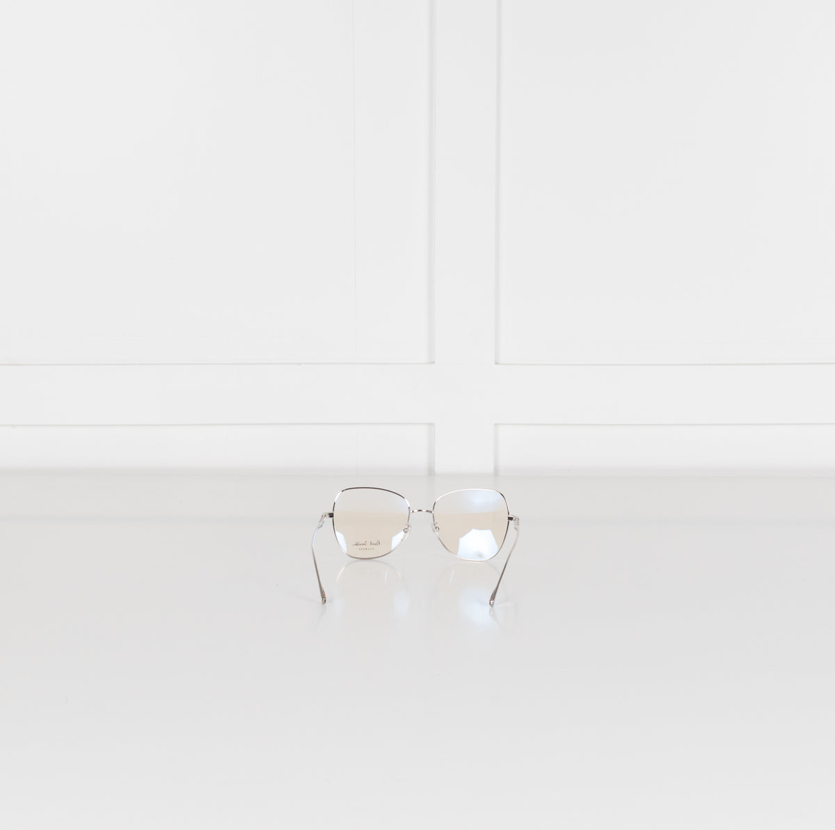 Paul Smith Clear Square Metal Frame Davis Opticals