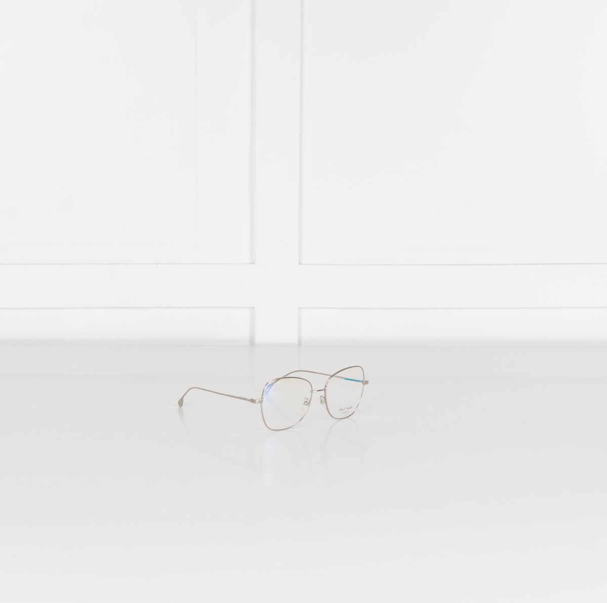 Paul Smith Clear Square Metal Frame Davis Opticals