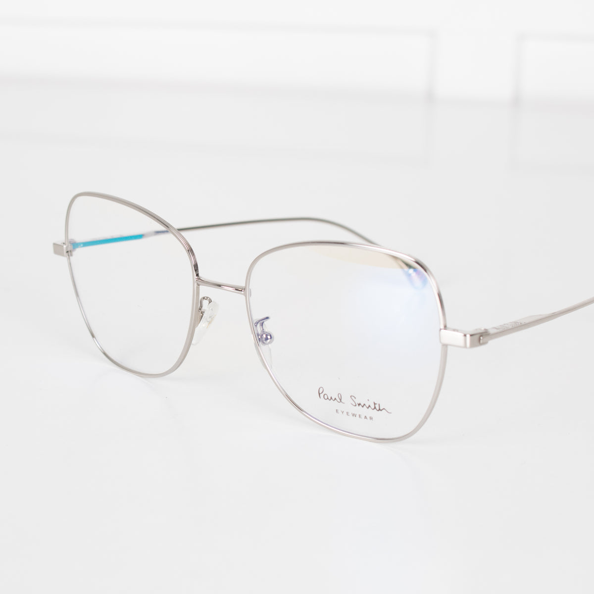 Paul Smith Clear Square Metal Frame Davis Opticals