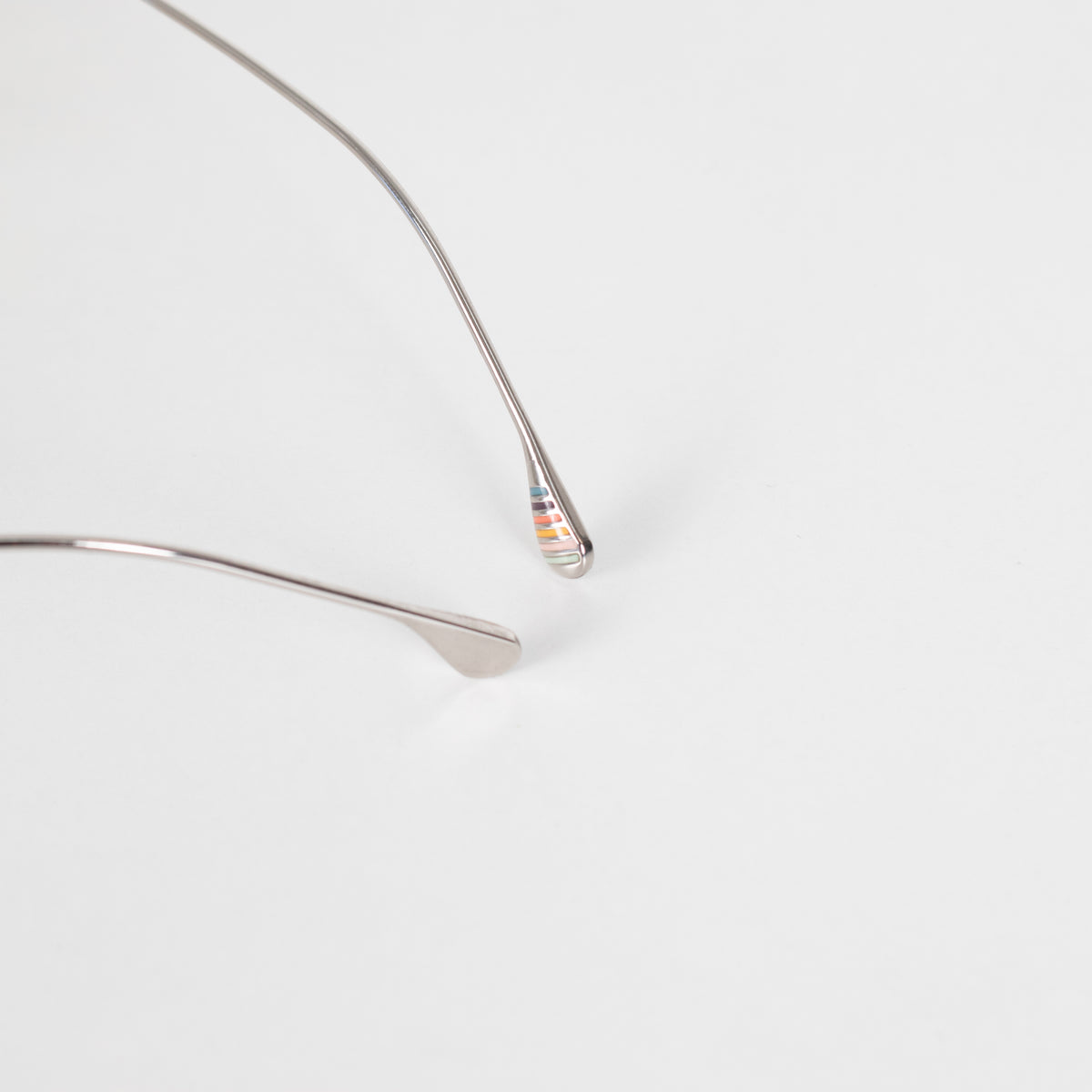 Paul Smith Clear Square Metal Frame Davis Opticals