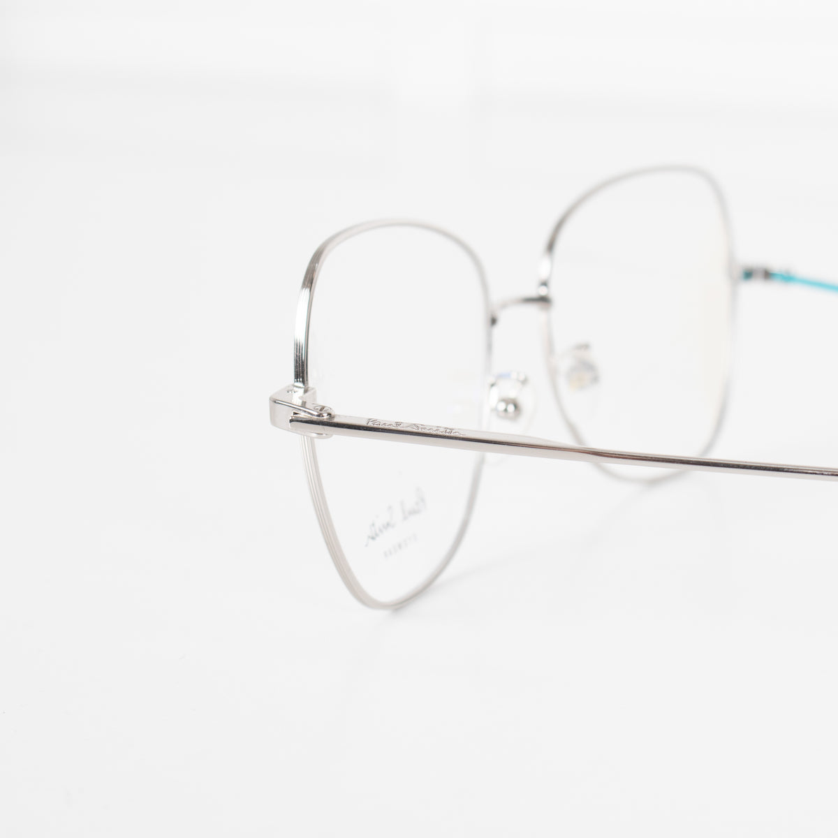 Paul Smith Clear Square Metal Frame Davis Opticals