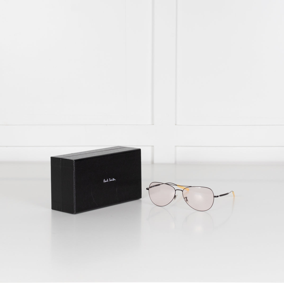 Paul Smith Black Small Davidson Aviator Opticals