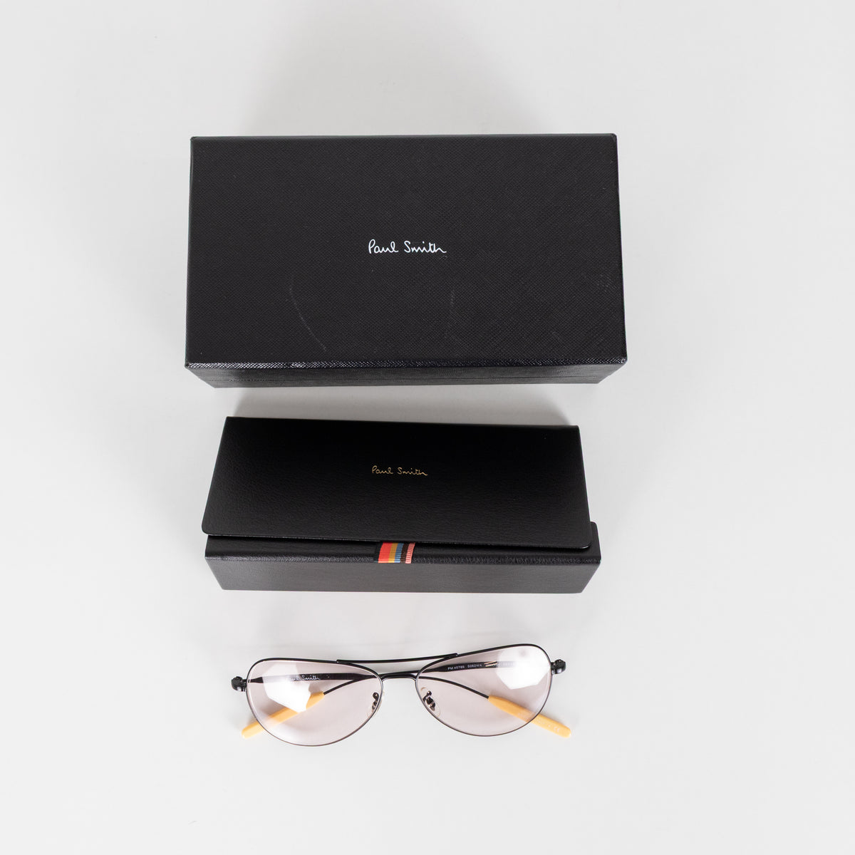 Paul Smith Black Small Davidson Aviator Opticals