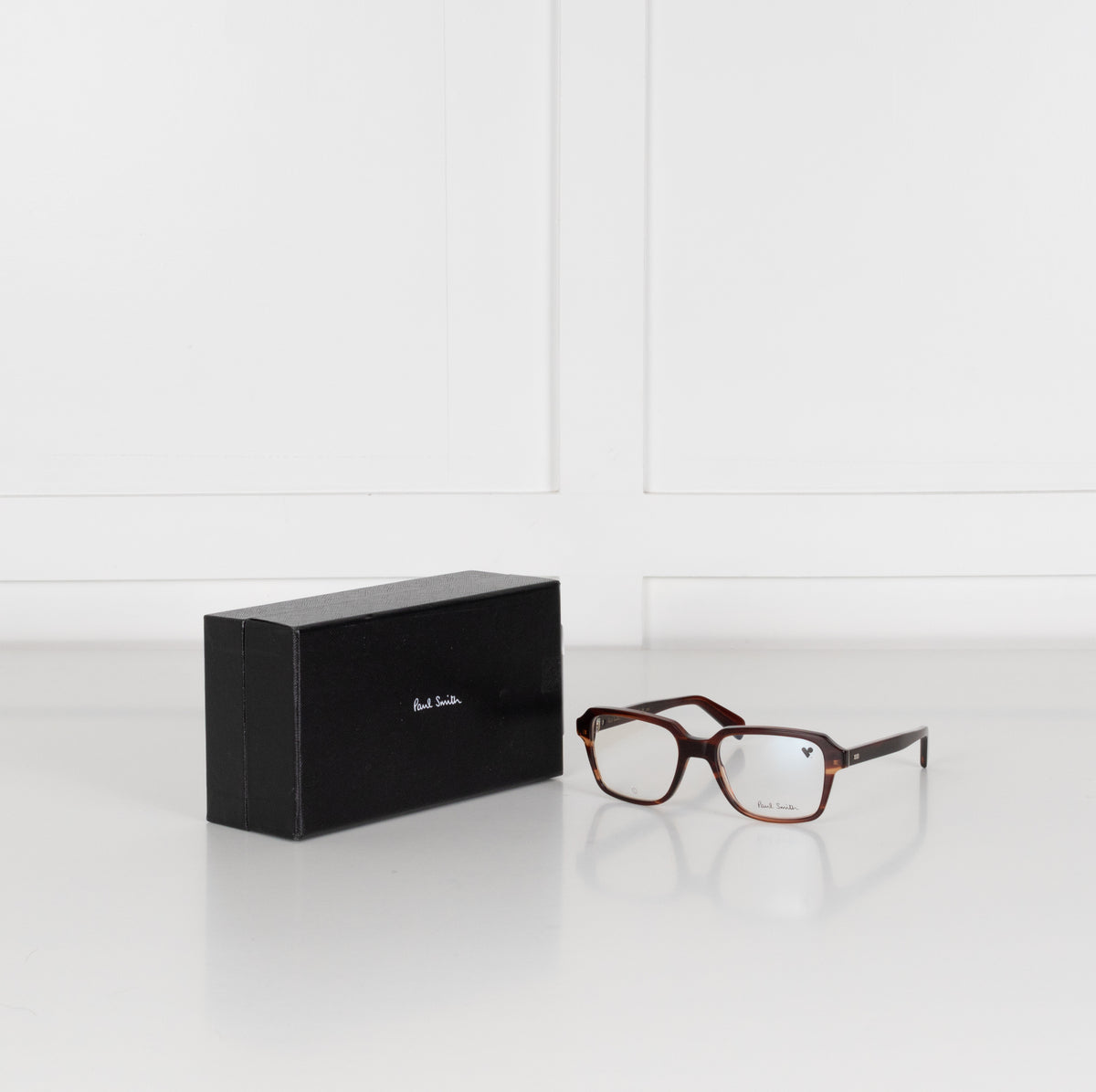 Paul Smith Brown Square Acetate Hythe Opticals