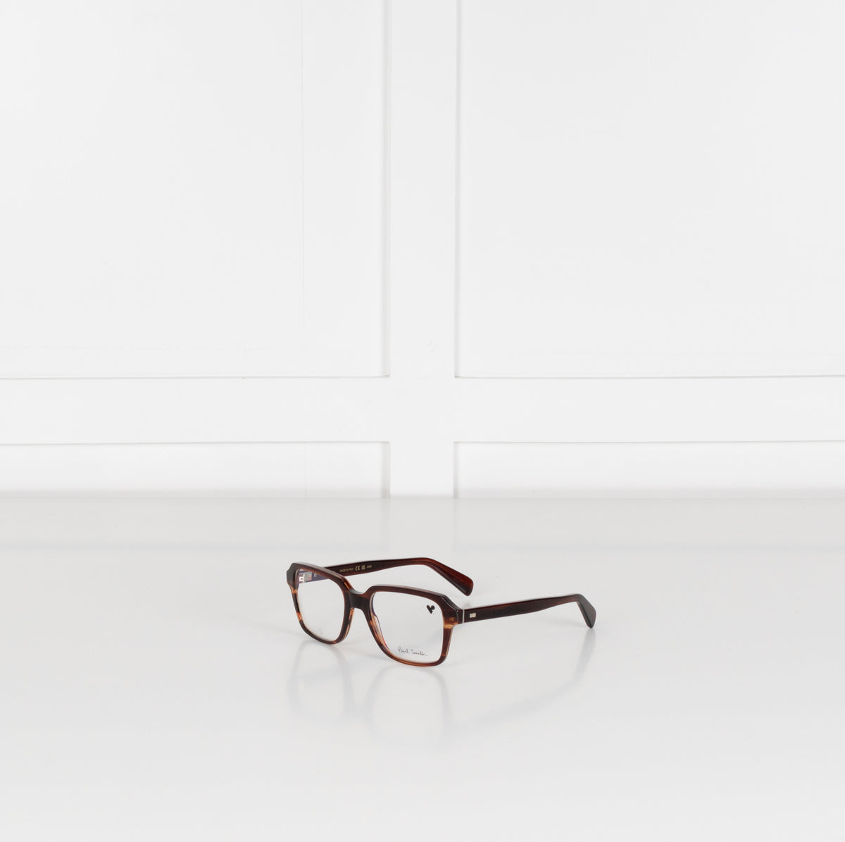 Paul Smith Brown Square Acetate Hythe Opticals