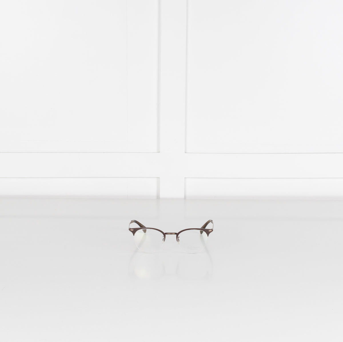 Paul Smith Brown Wire Frame Ellidge Opticals