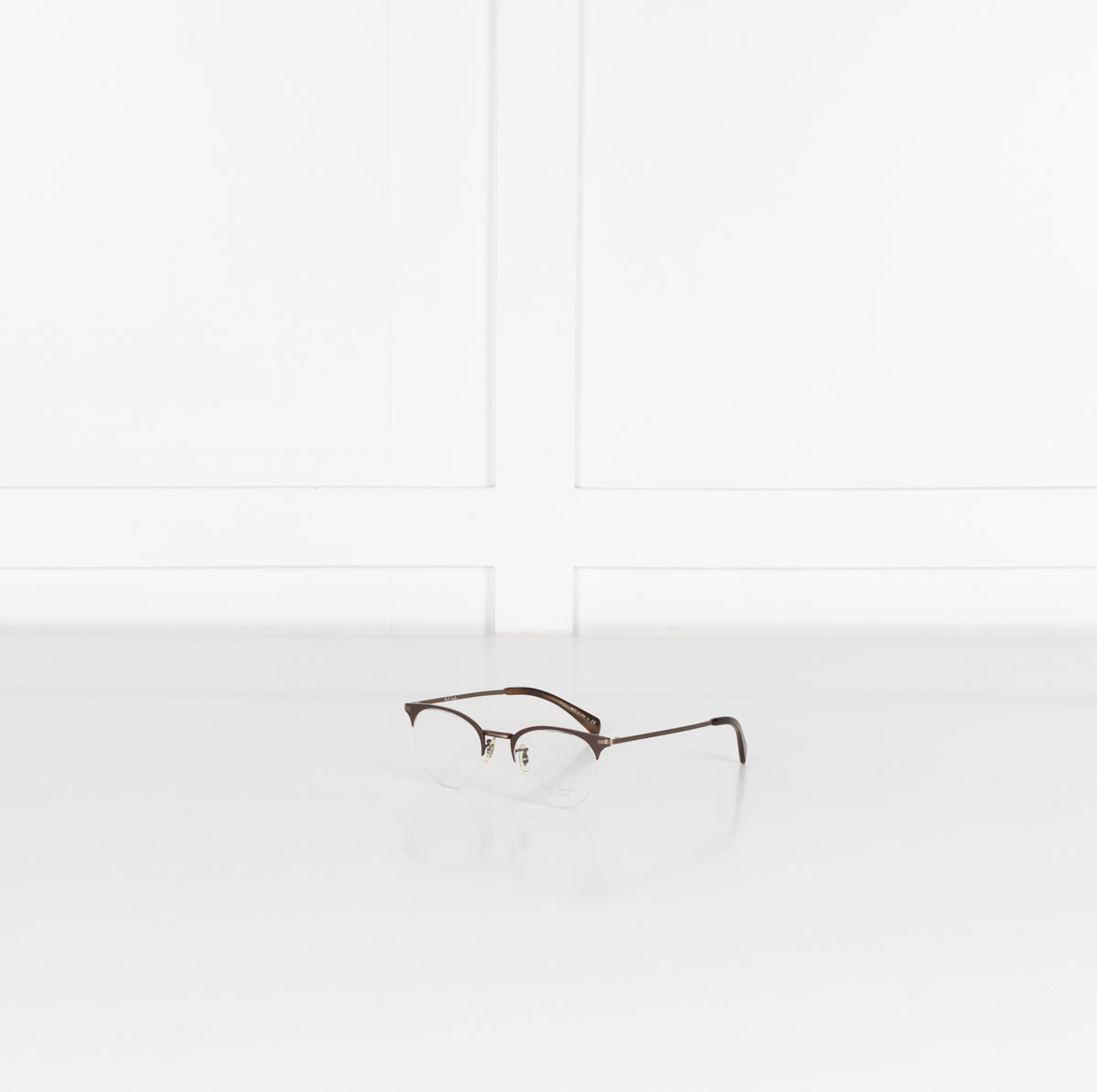 Paul Smith Brown Wire Frame Ellidge Opticals