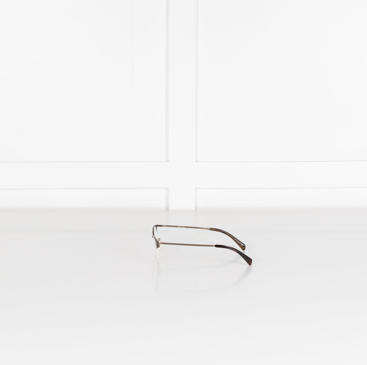 Paul Smith Brown Wire Frame Ellidge Opticals
