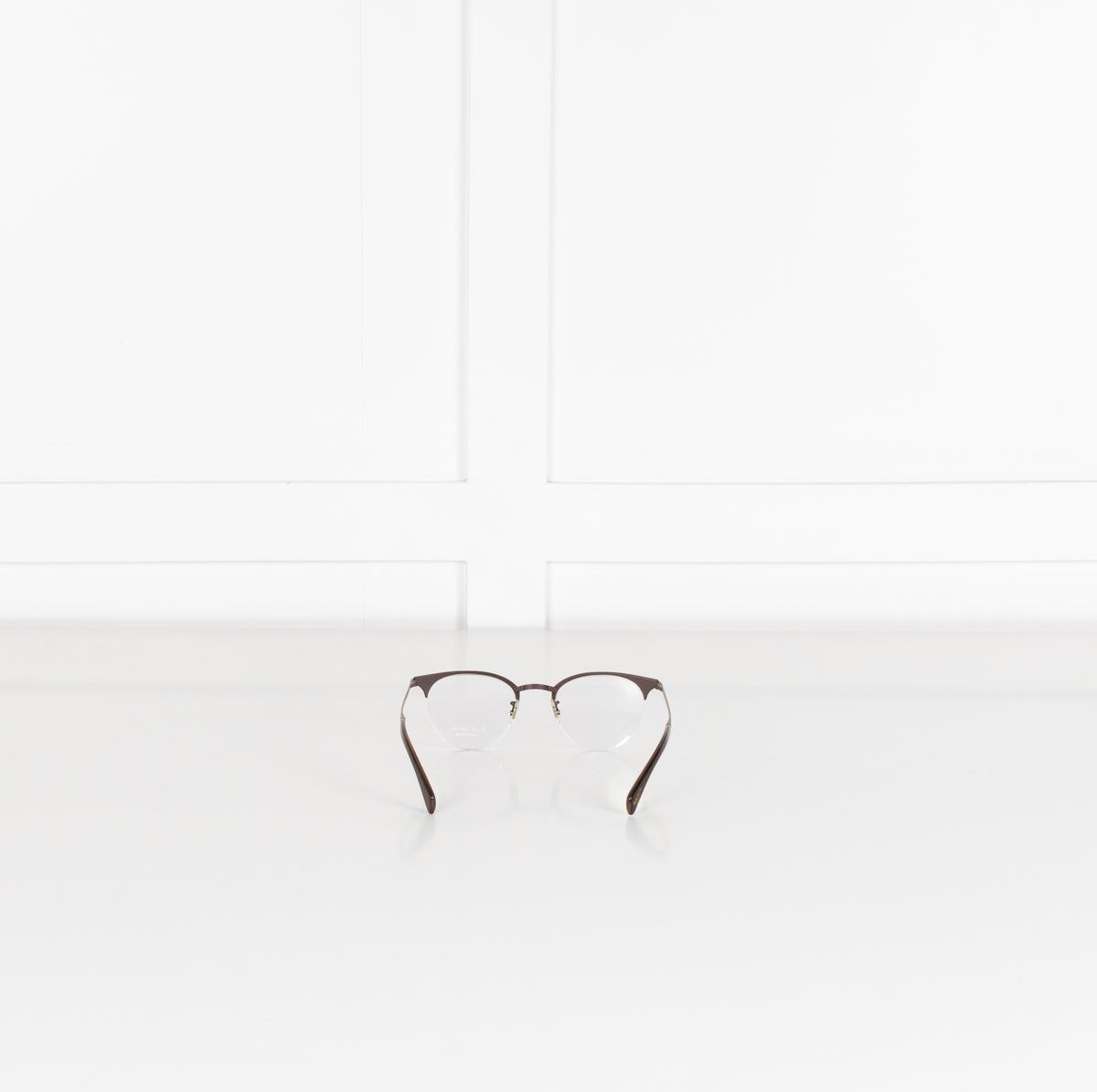 Paul Smith Brown Wire Frame Ellidge Opticals