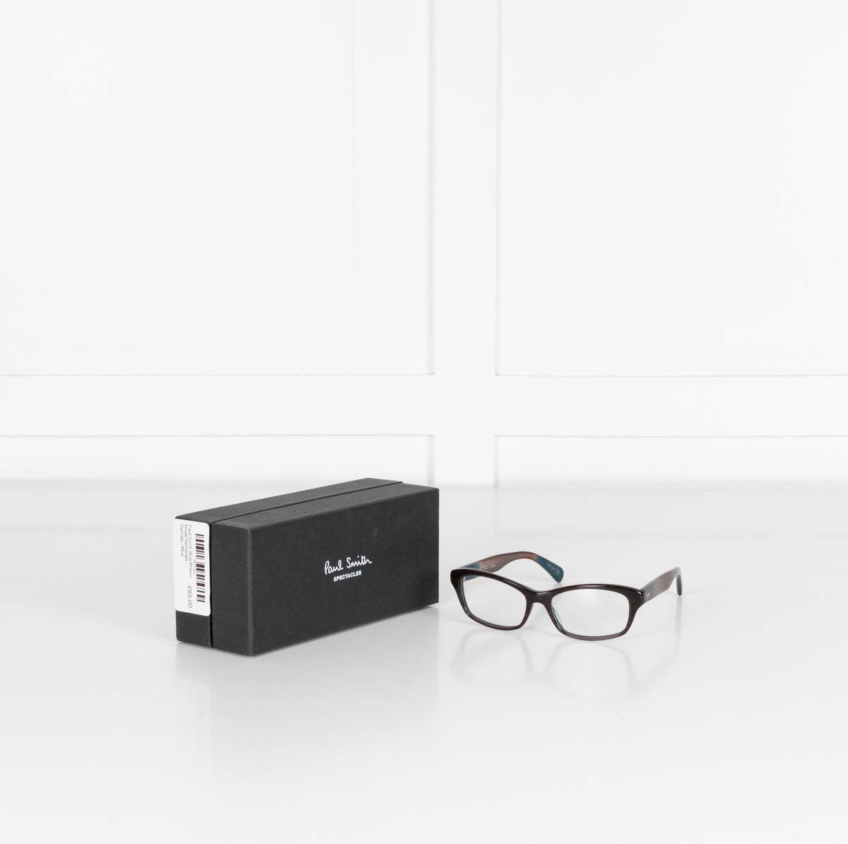 Paul Smith Blue/Brown Small Rectangle Opticals