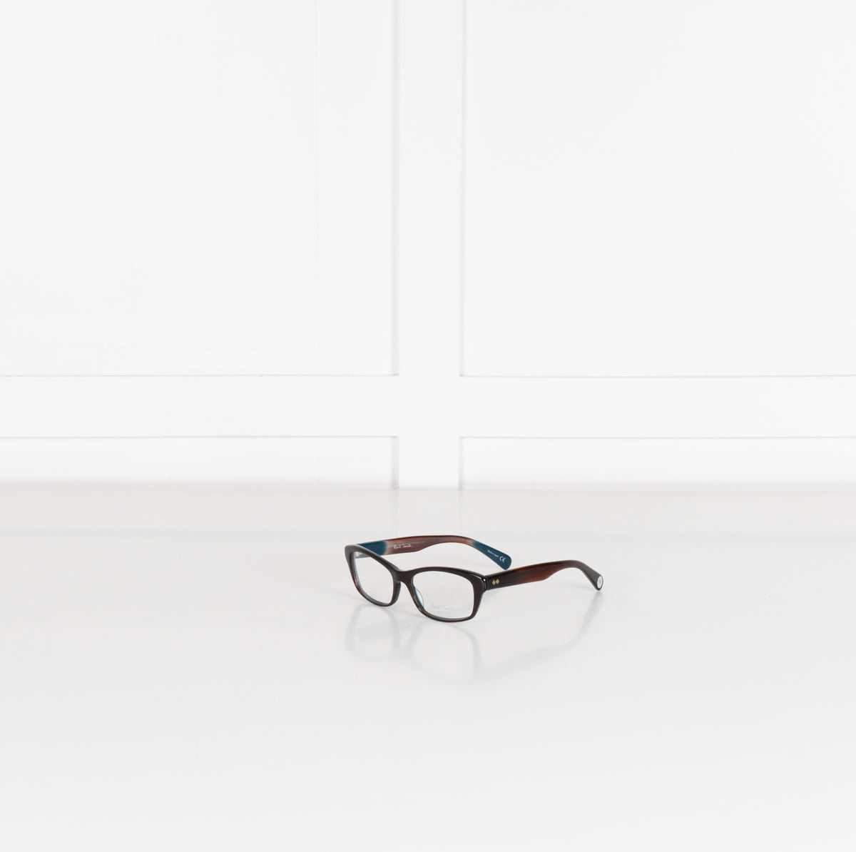 Paul Smith Blue/Brown Small Rectangle Opticals