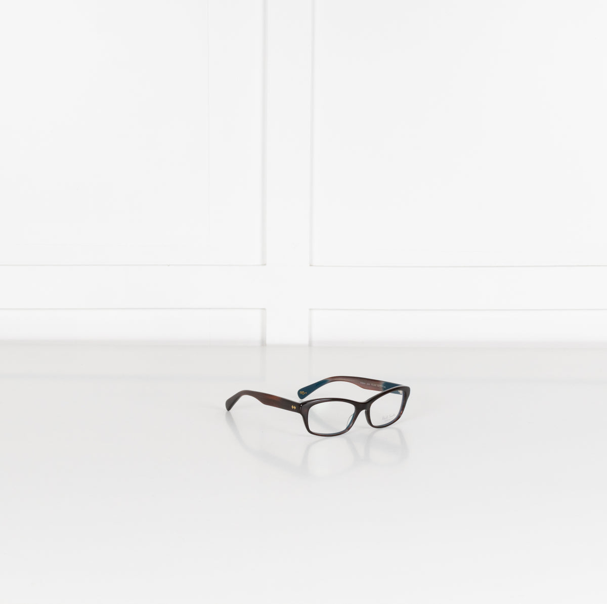 Paul Smith Blue/Brown Small Rectangle Opticals