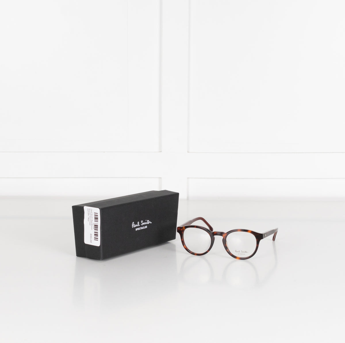 Paul Smith Red/Brown Round Tort Ernest Opticals