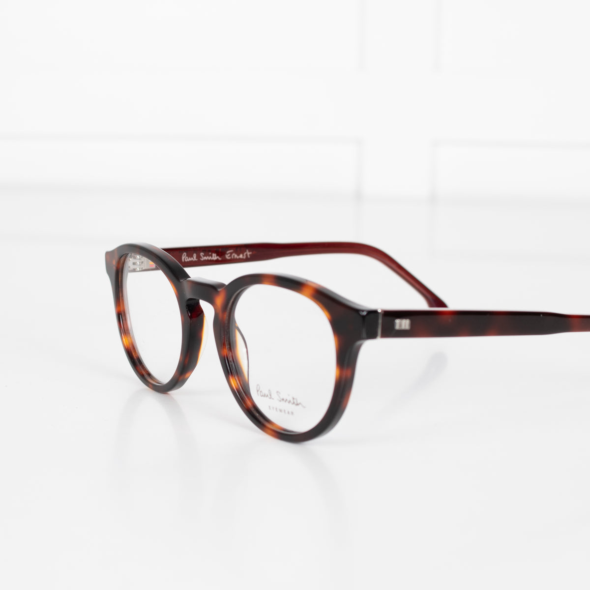Paul Smith Red/Brown Round Tort Ernest Opticals