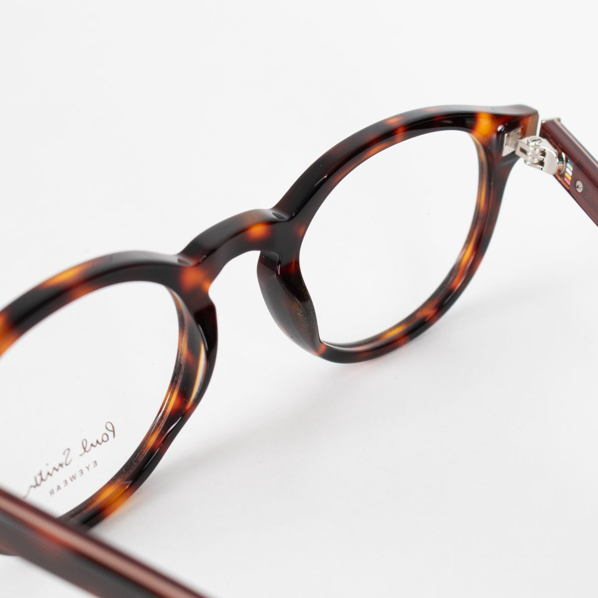 Paul Smith Red/Brown Round Tort Ernest Opticals