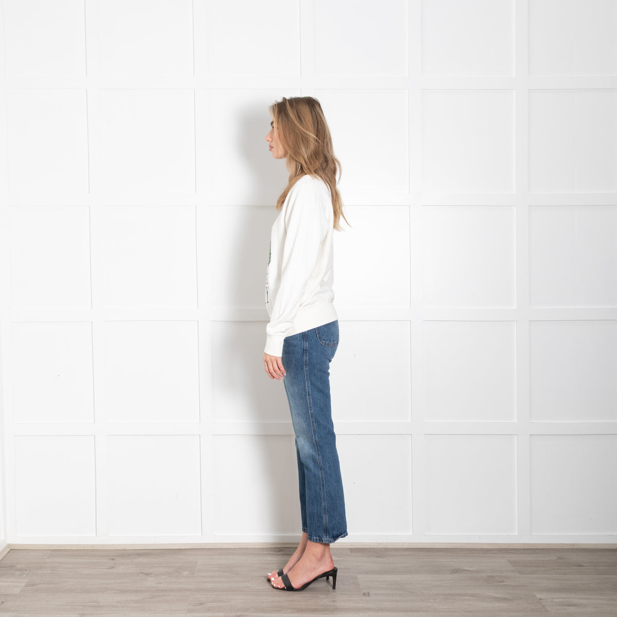 Casablanca Sportif Casa Way White Sweatshirt