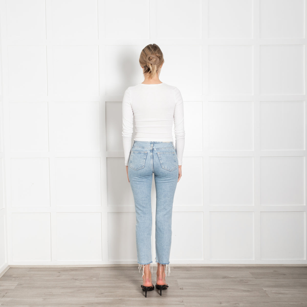 AG Jeans The Isabelle Pale Wash Jeans