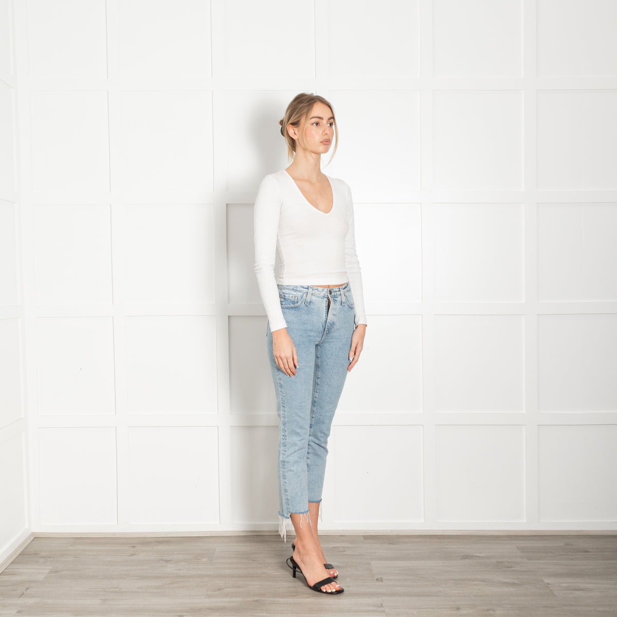 AG Jeans The Isabelle Pale Wash Jeans