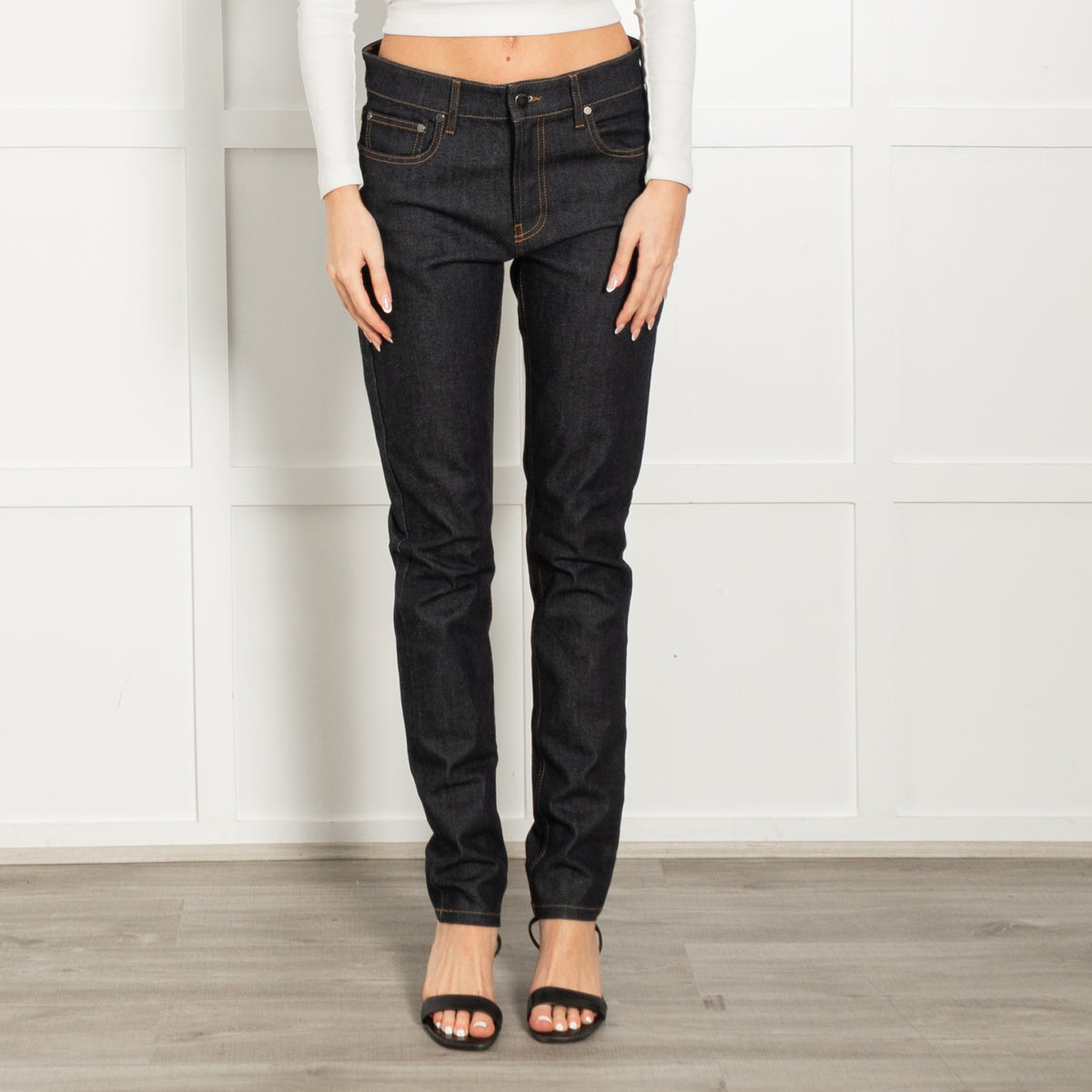 Joseph Dark Blue Utility Denim Slim Leg Jeans