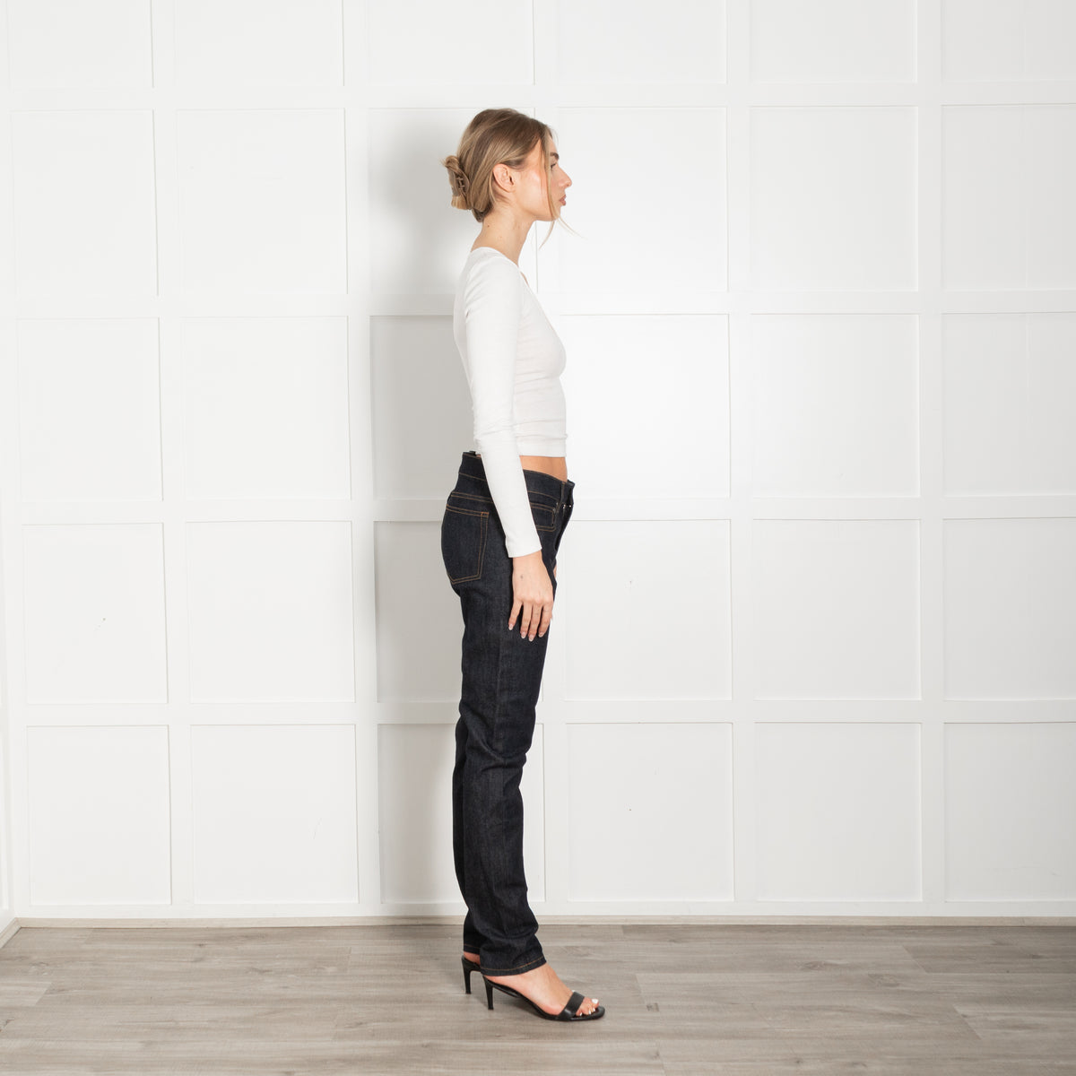 Joseph Dark Blue Utility Denim Slim Leg Jeans