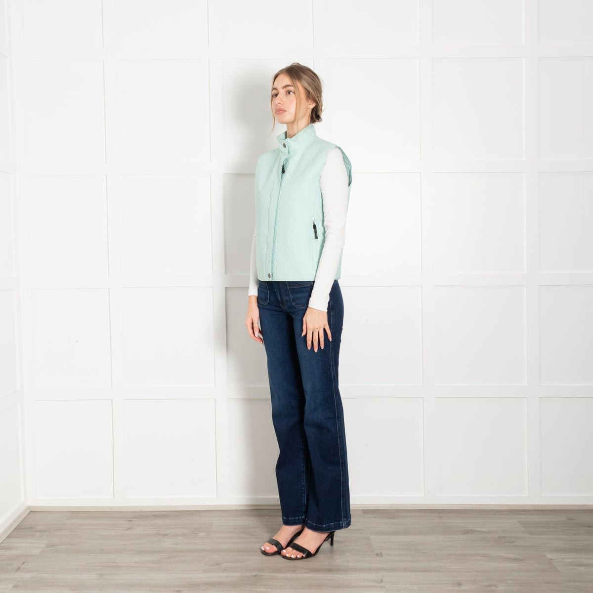 Weekend Max Mara Mint Green Sleeveless Gilet