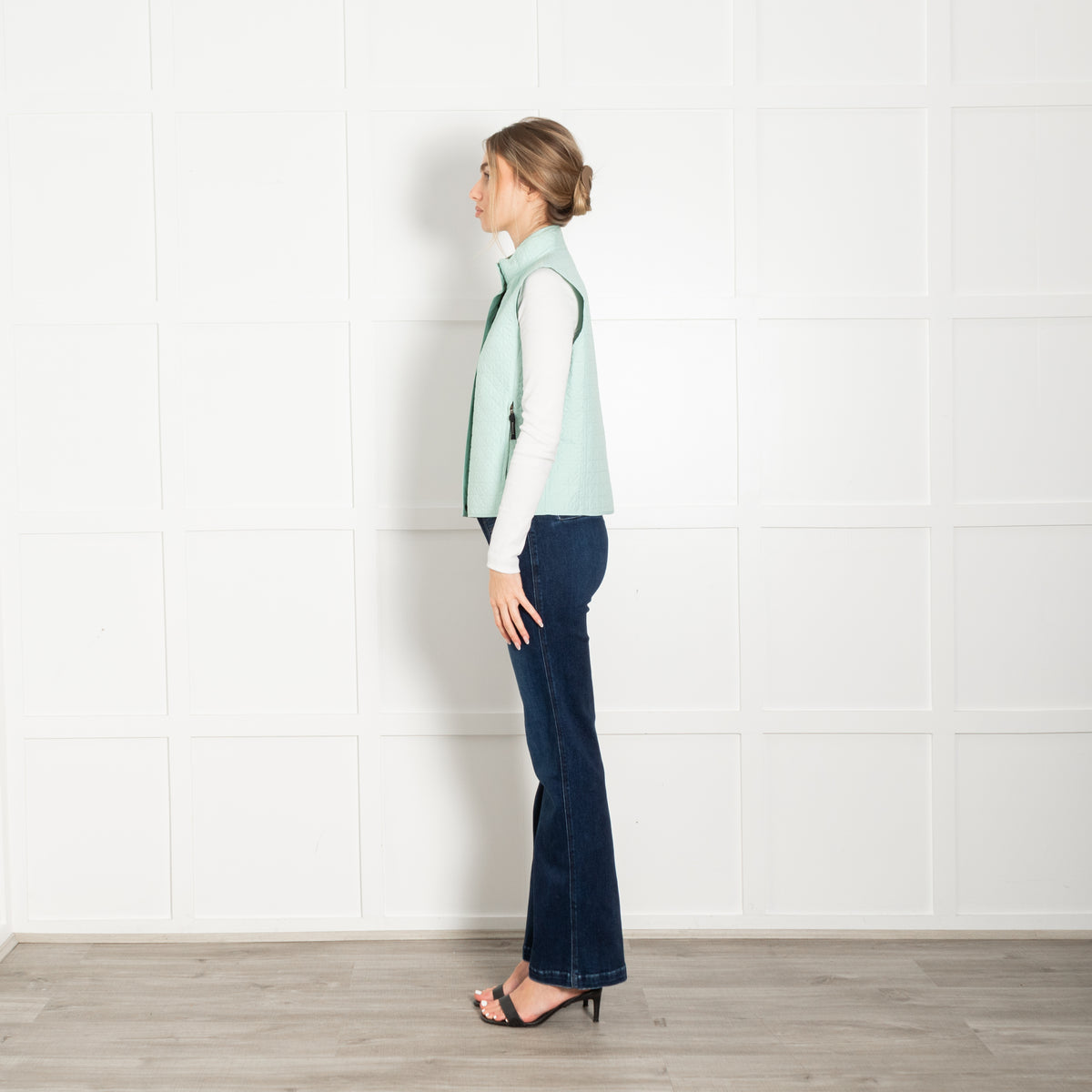 Weekend Max Mara Mint Green Sleeveless Gilet