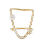 Anissa Kermiche U Ring in 18ct Gold