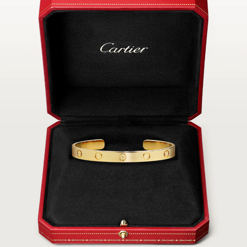 Cartier Yellow Gold 18K Gold Love Bracelet