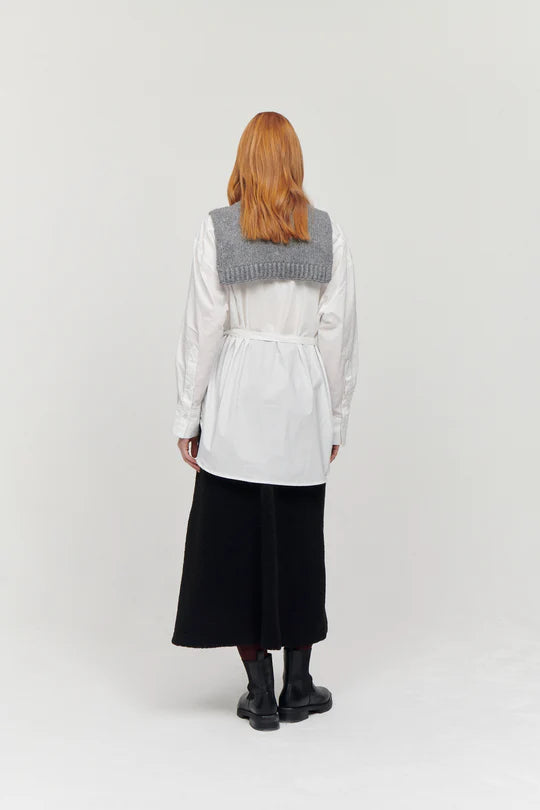 Jakke Tyra Bib Scarf in Grey