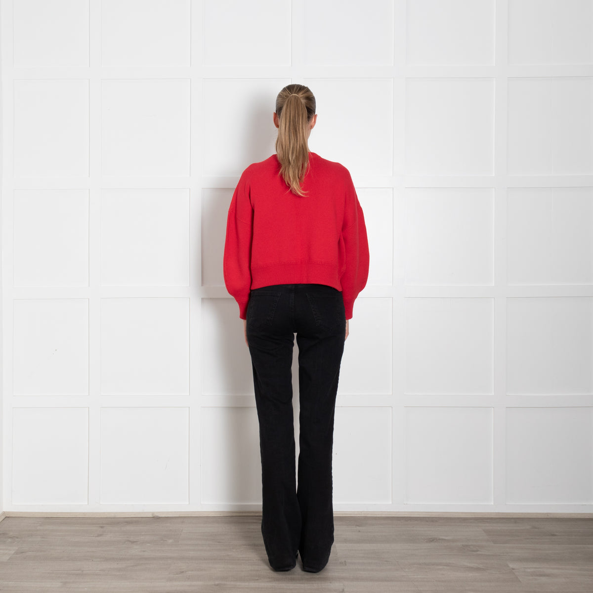 Isabel Marant Etoile Red Knit Sweatshirt