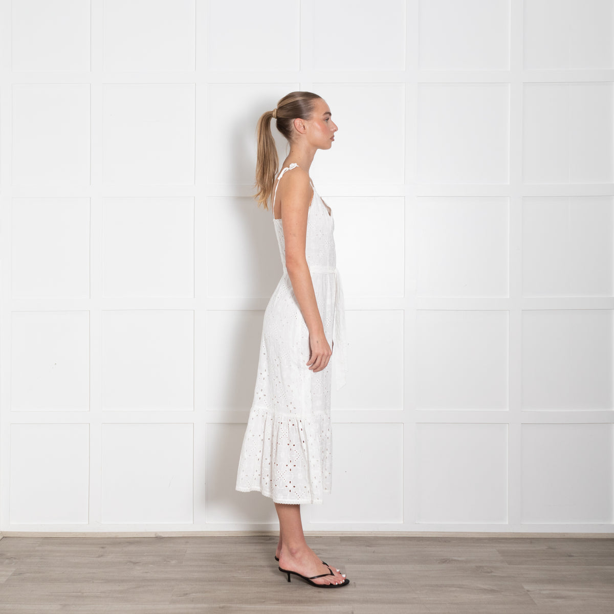 Paige White Broderie Anglais Seryne Sundress