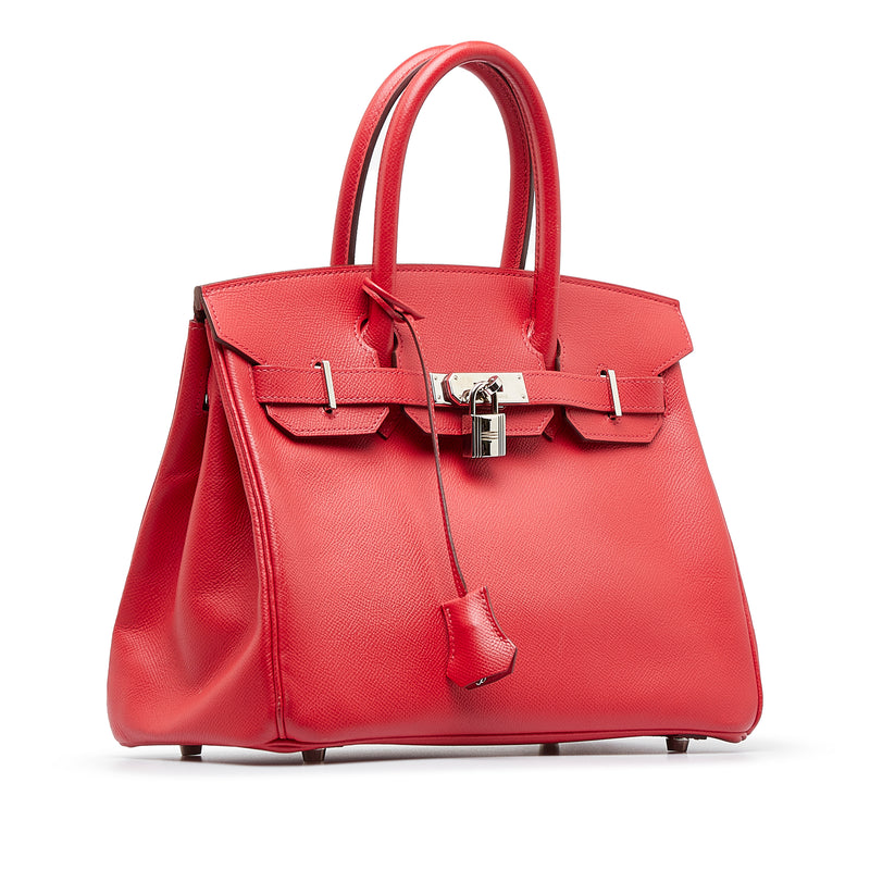 Hermes Red Epsom Birkin 30