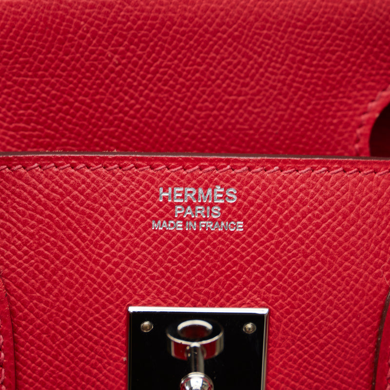Hermes Red Epsom Birkin 30