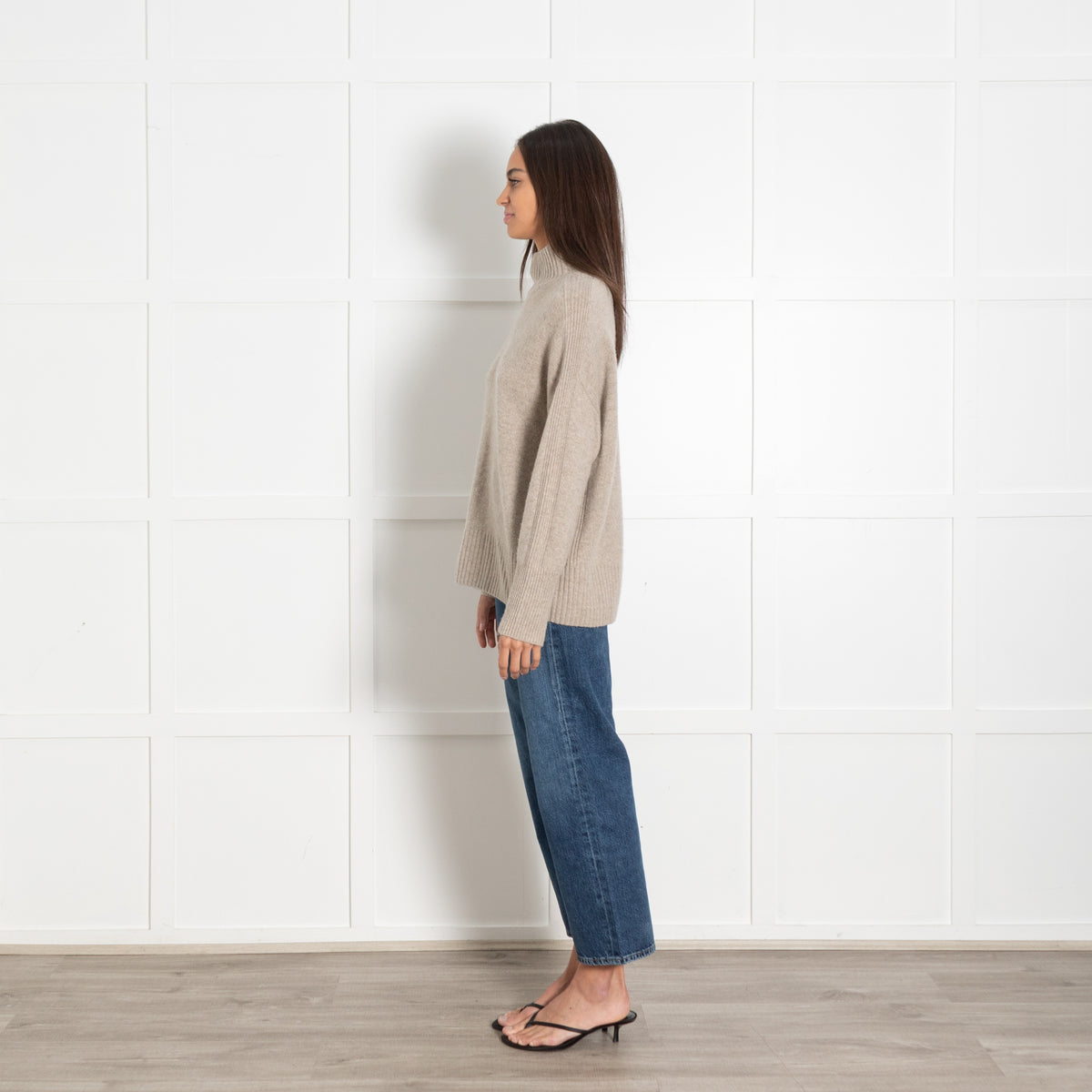 Allude Beige Cashmere Knit - Image 4