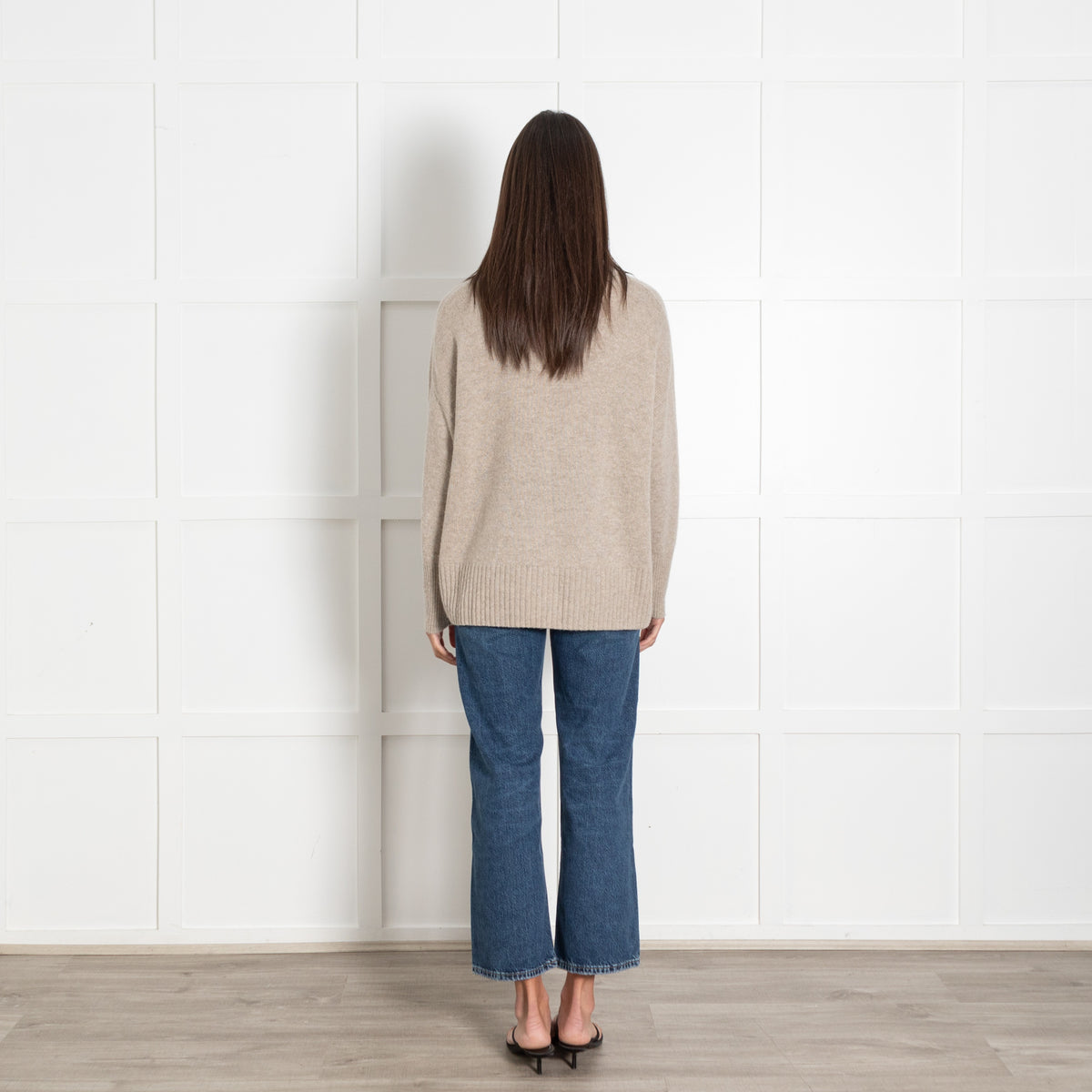 Allude Beige Cashmere Knit - Image 5