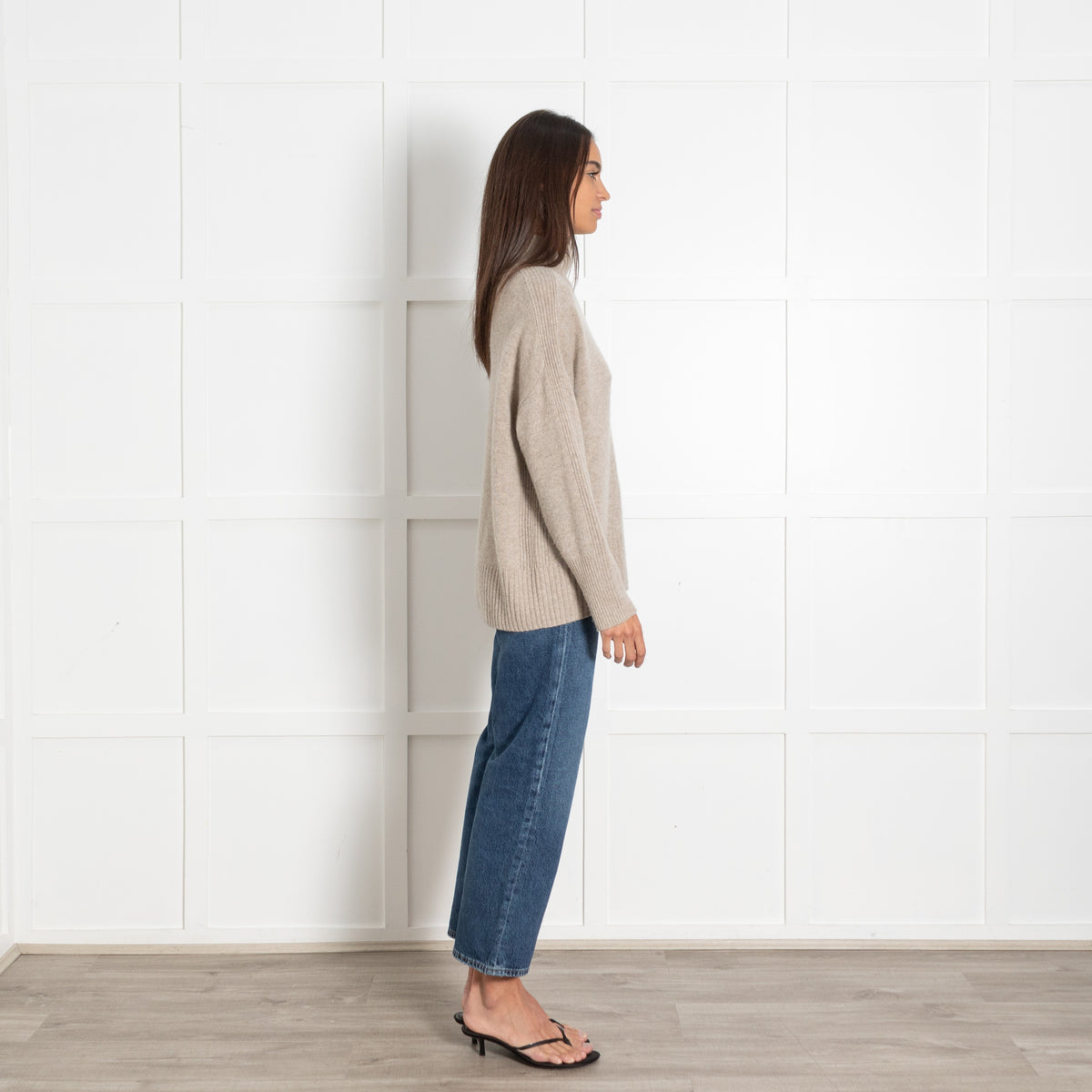Allude Beige Cashmere Knit - Image 6