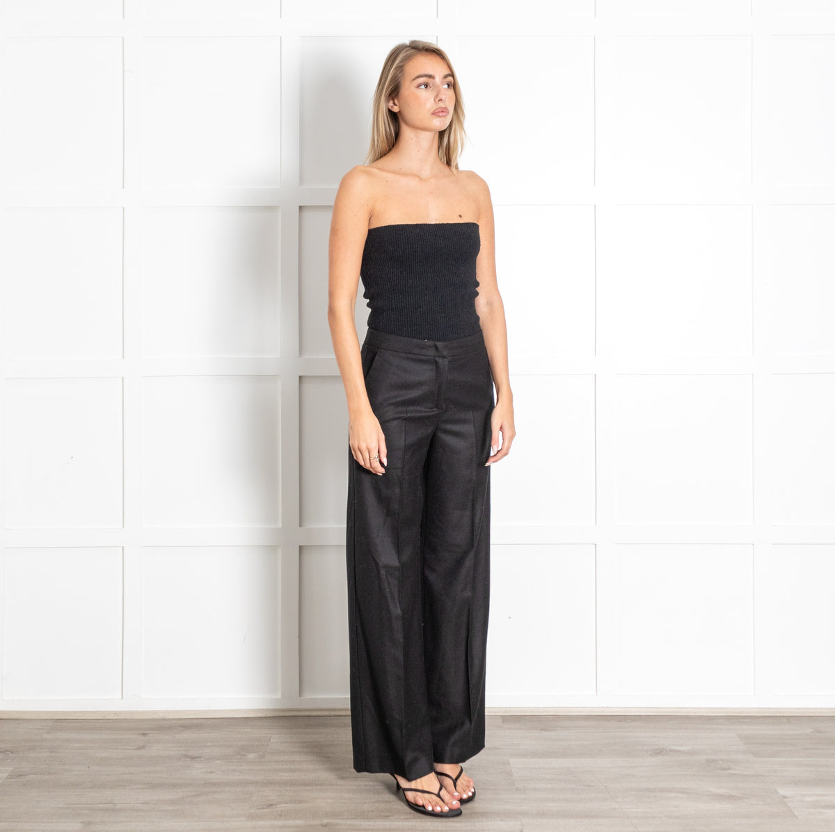 Amina Rubinacci Black Wool Trousers - Image 7