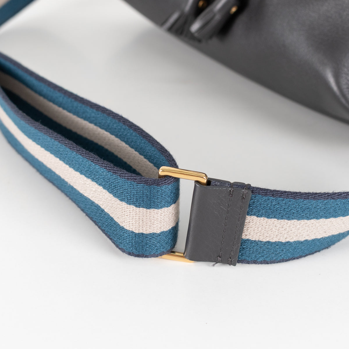 Anya Hindmarch Black  Leather Cross Body Bag - Image 7