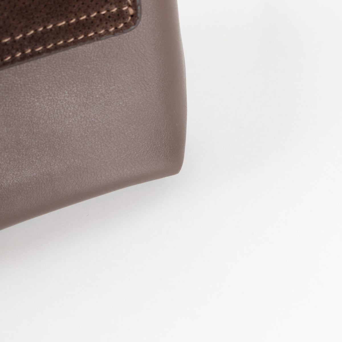 Anya Hindmarch Brown Mortimer Perforted Suede Flap Bag - Image 15